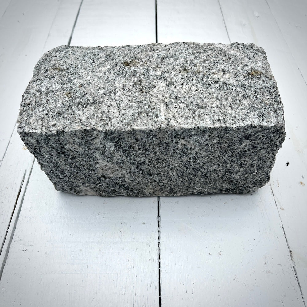 New Regulation Granite Belgian Block 9” x 5” x 5” – Grey, Pink, Buff, Black by Chief Bricks