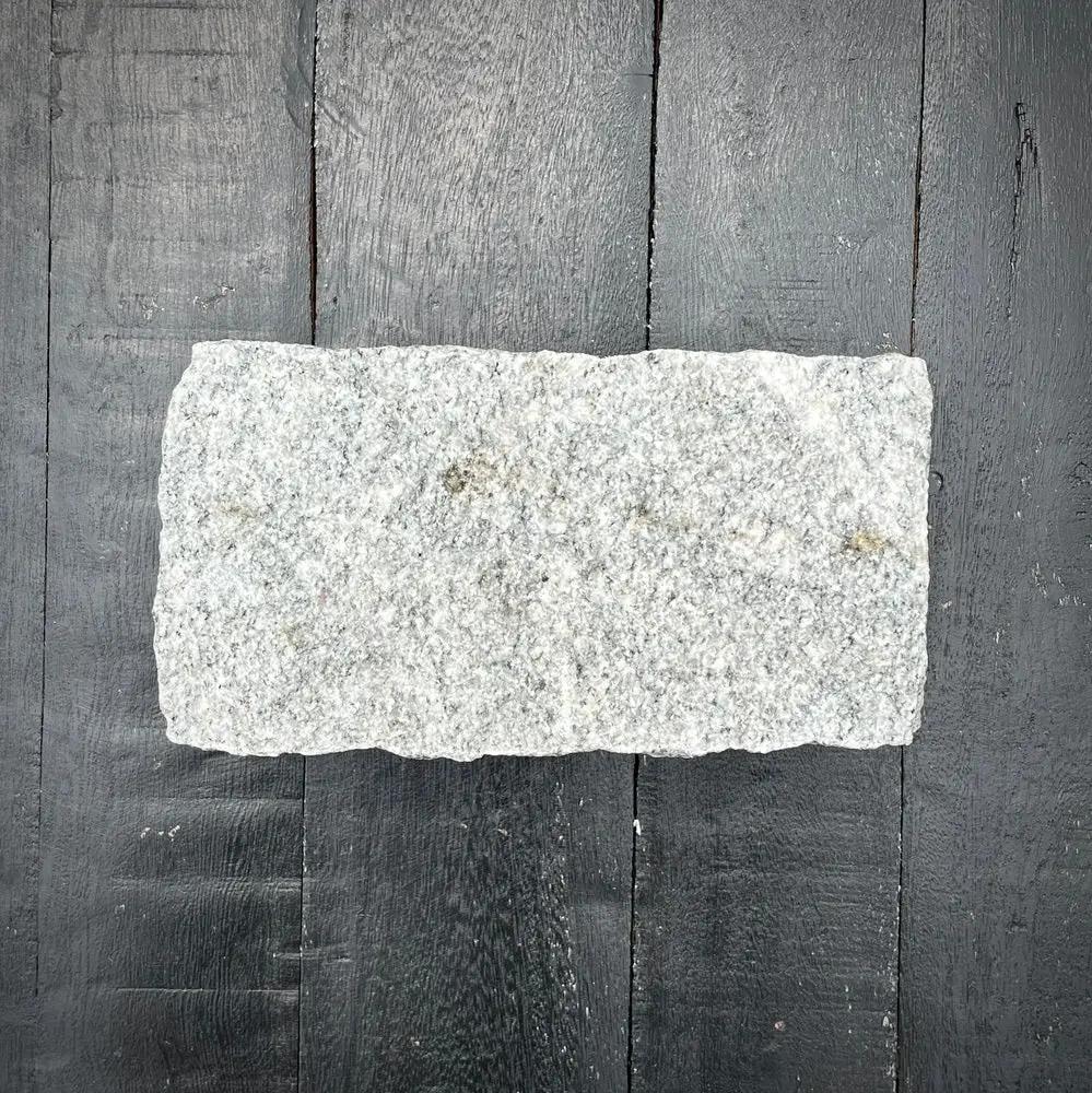 New Regulation Granite Belgian Block 9” x 5” x 5” – Grey, Pink, Buff, Black by Chief Bricks