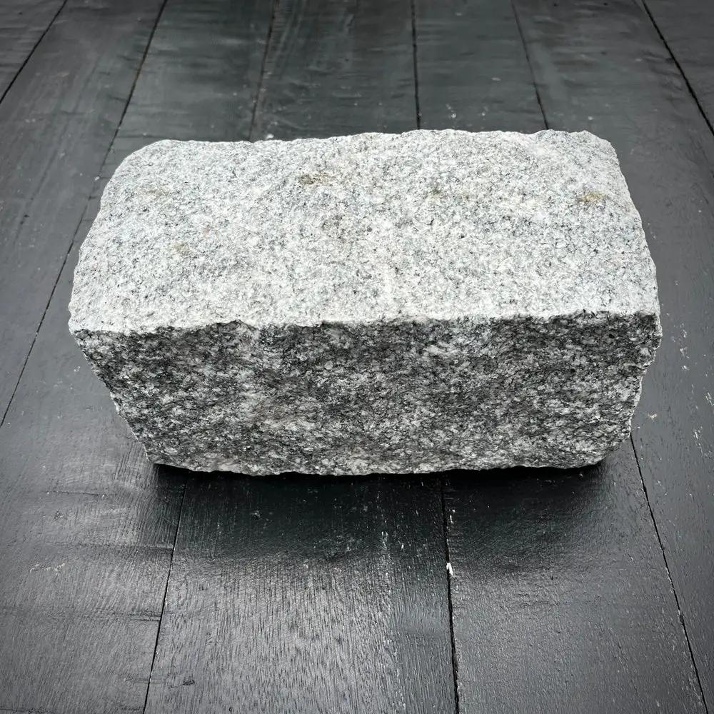 New Regulation Granite Belgian Block 9” x 5” x 5” – Grey, Pink, Buff, Black by Chief Bricks