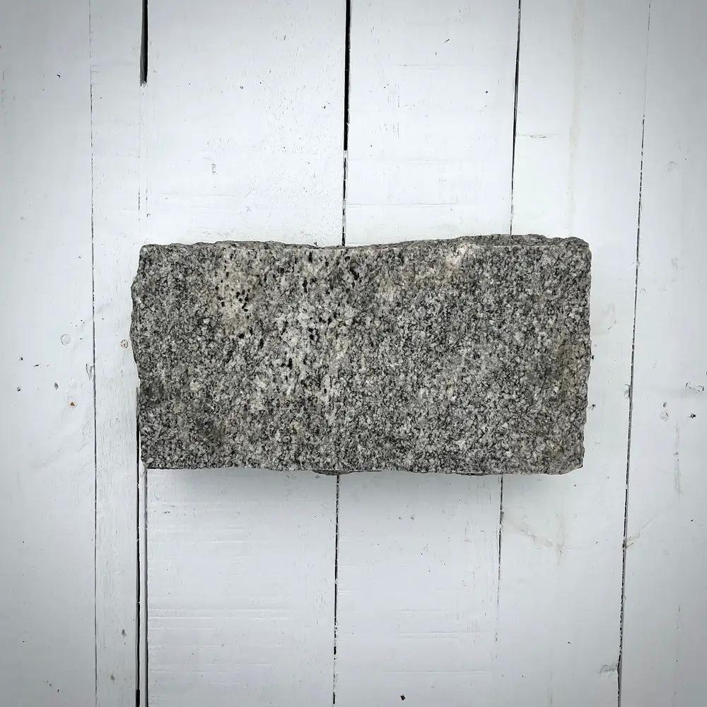 New Regulation Granite Belgian Block 9” x 5” x 5” – Grey, Pink, Buff, Black by Chief Bricks