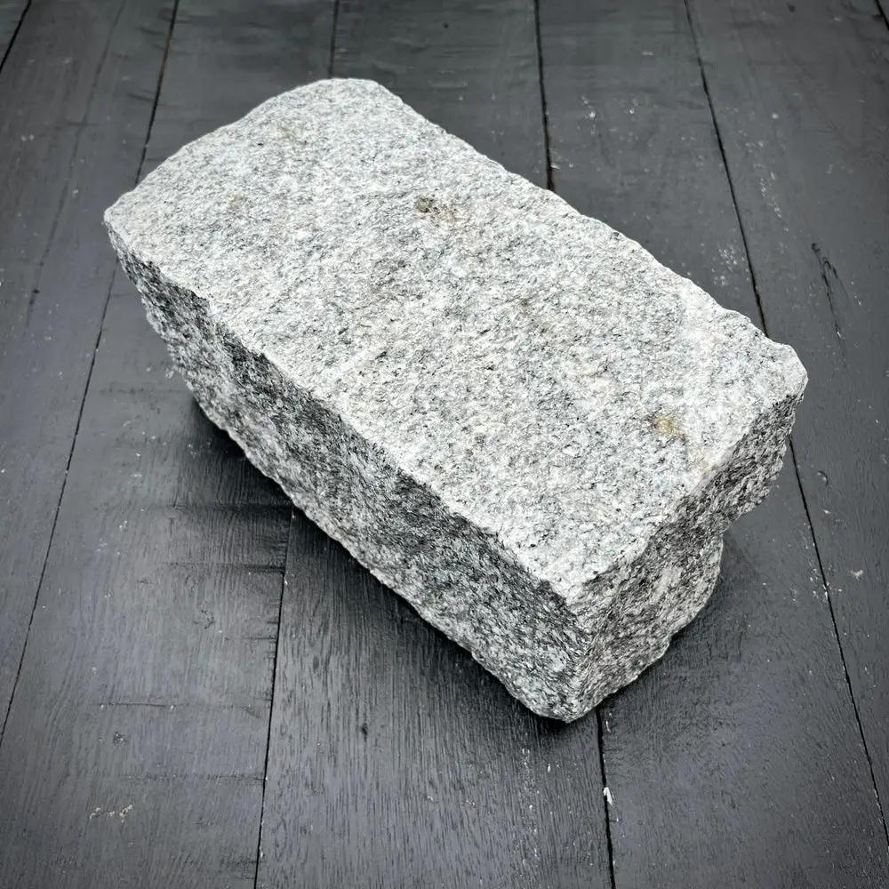 New Regulation Granite Belgian Block 9” x 5” x 5” – Grey, Pink, Buff, Black by Chief Bricks