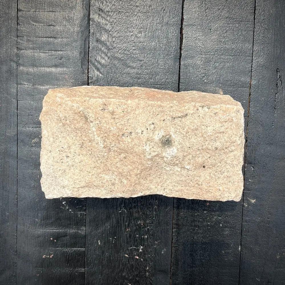 New Regulation Granite Belgian Block 9” x 5” x 5” – Grey, Pink, Buff, Black by Chief Bricks