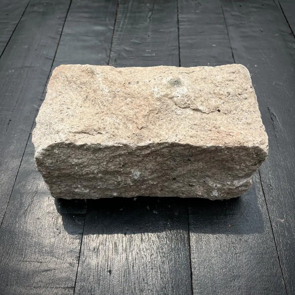 New Regulation Granite Belgian Block 9” x 5” x 5” – Grey, Pink, Buff, Black by Chief Bricks