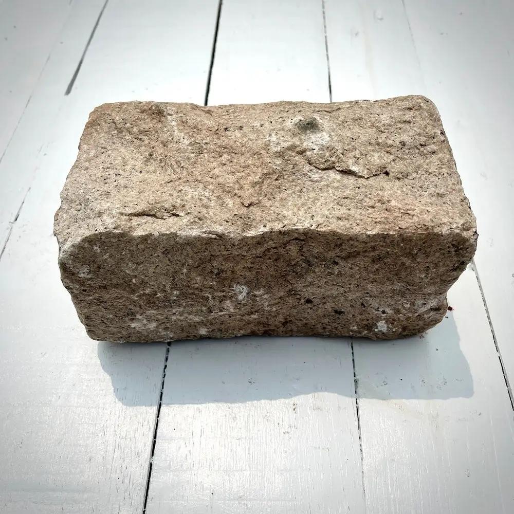 New Regulation Granite Belgian Block 9” x 5” x 5” – Grey, Pink, Buff, Black by Chief Bricks