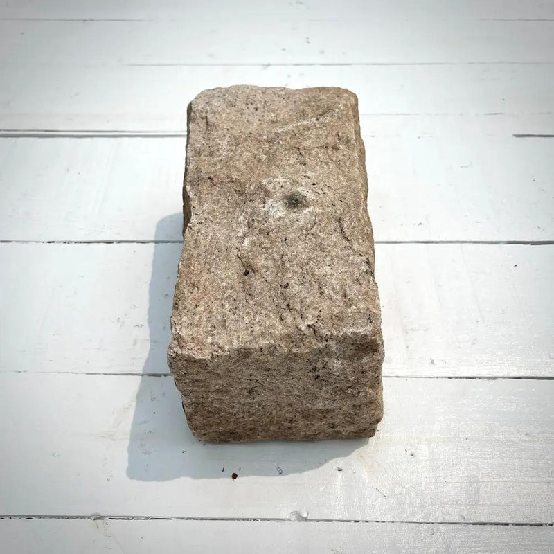 New Regulation Granite Belgian Block 9” x 5” x 5” – Grey, Pink, Buff, Black by Chief Bricks