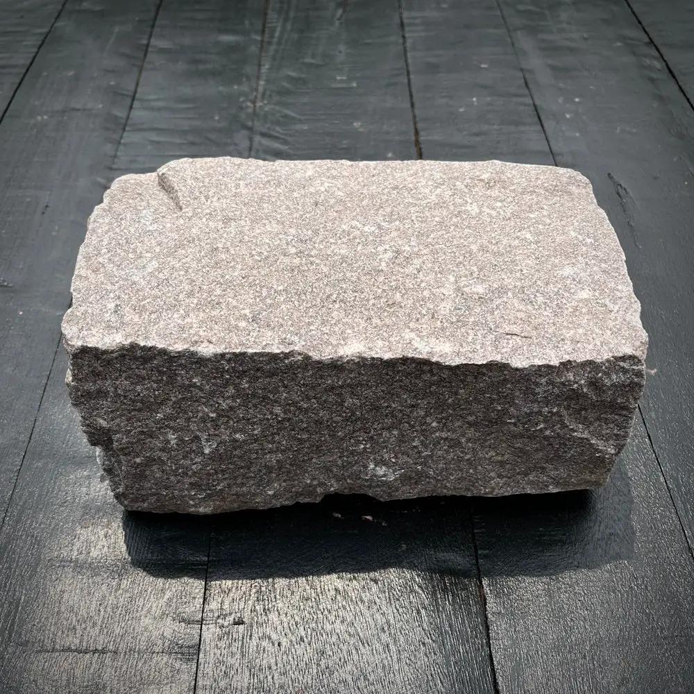 New Regulation Granite Belgian Block 9” x 5” x 5” – Grey, Pink, Buff, Black by Chief Bricks