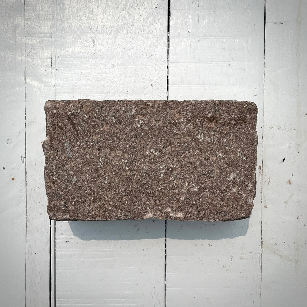 New Regulation Granite Belgian Block 9” x 5” x 5” – Grey, Pink, Buff, Black by Chief Bricks