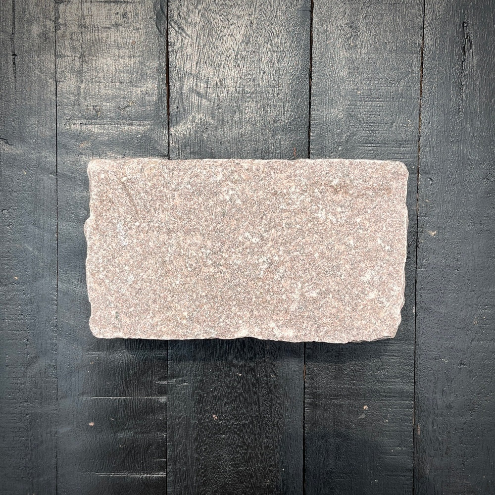 New Regulation Granite Belgian Block 9” x 5” x 5” – Grey, Pink, Buff, Black by Chief Bricks