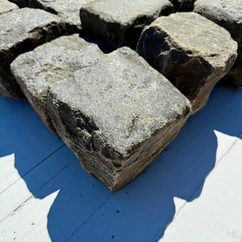 Reclaimed New York Granite Cobblestone - Cubes 6" x 6" x 6" by Chief Bricks