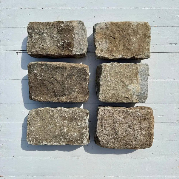 Reclaimed Granite Cobblestone - Jumbo 11" x 7" x 4"