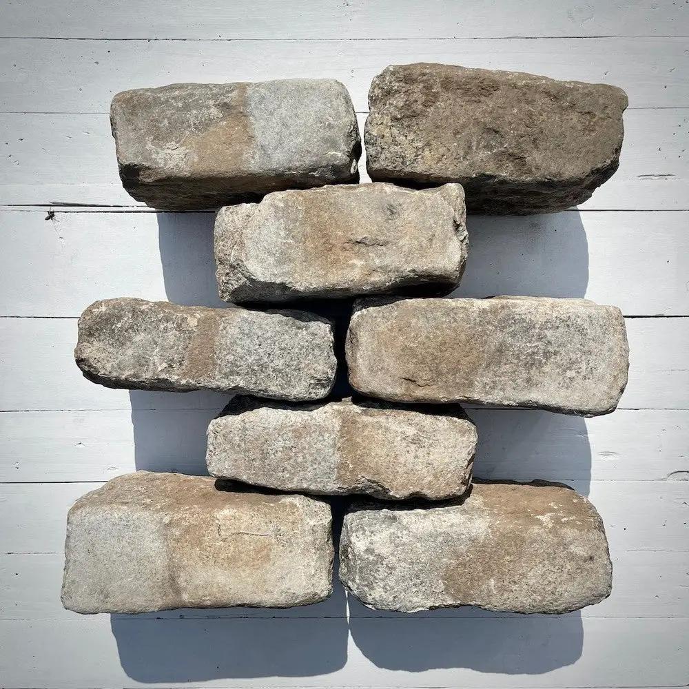 Reclaimed Granite Cobblestone - Jumbo 11" x 7" x 4" by Chief Bricks
