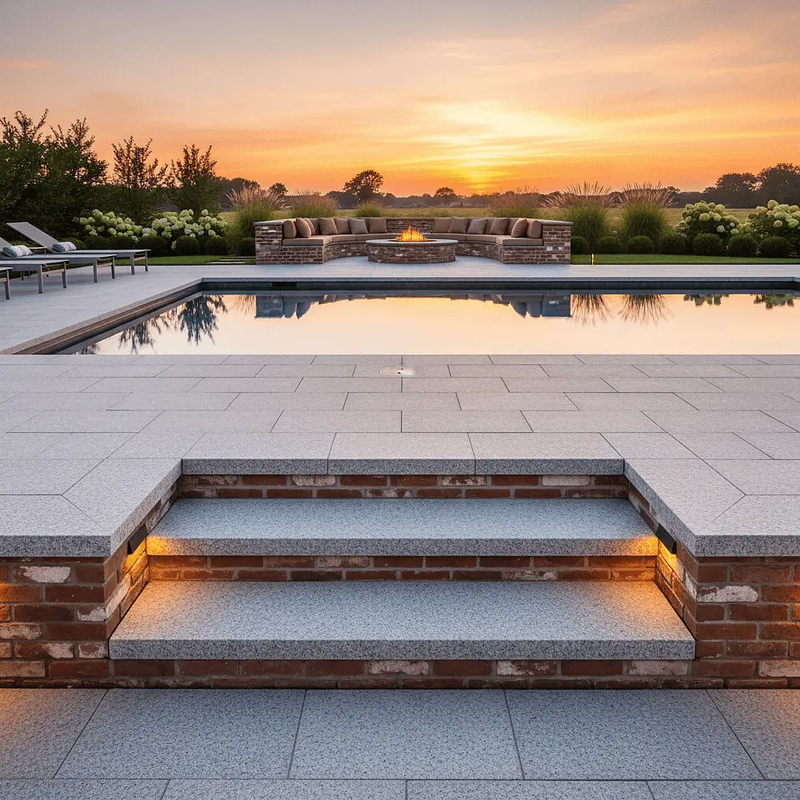 Granite Treads by Chief Bricks