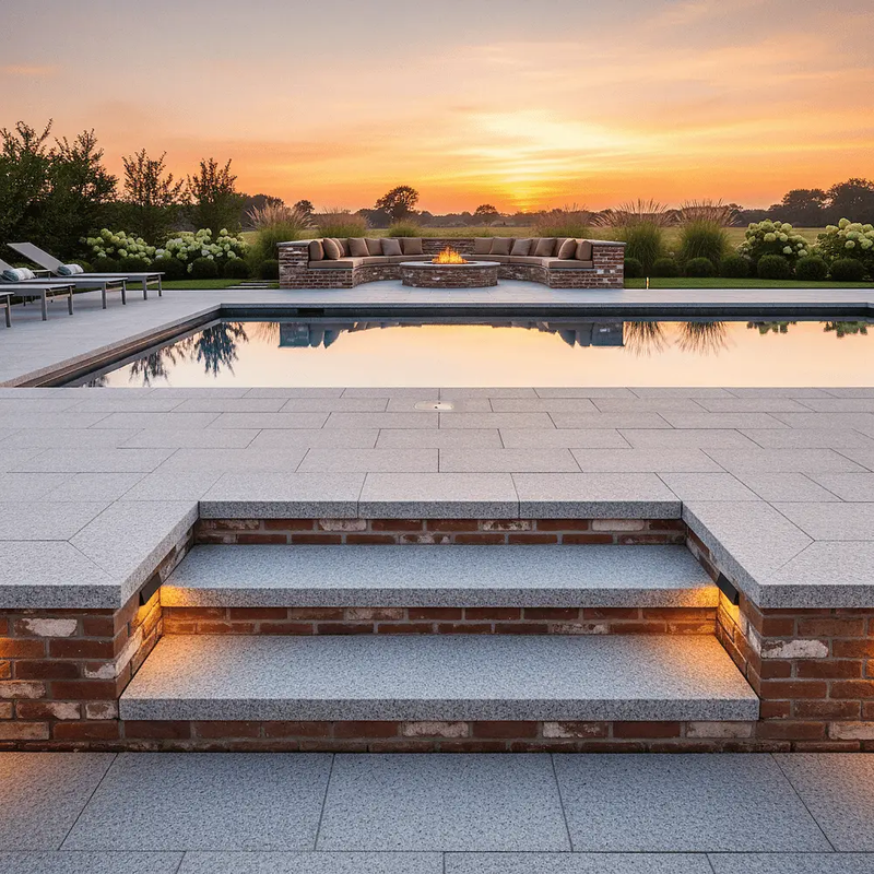 Granite Pattern Pavers by Chief Bricks