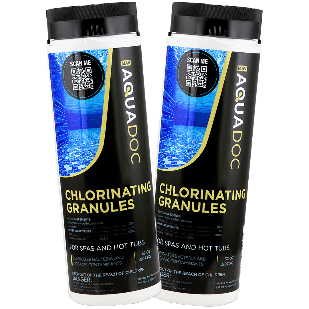 Chlorine Granules for Hot tub by AquaDoc