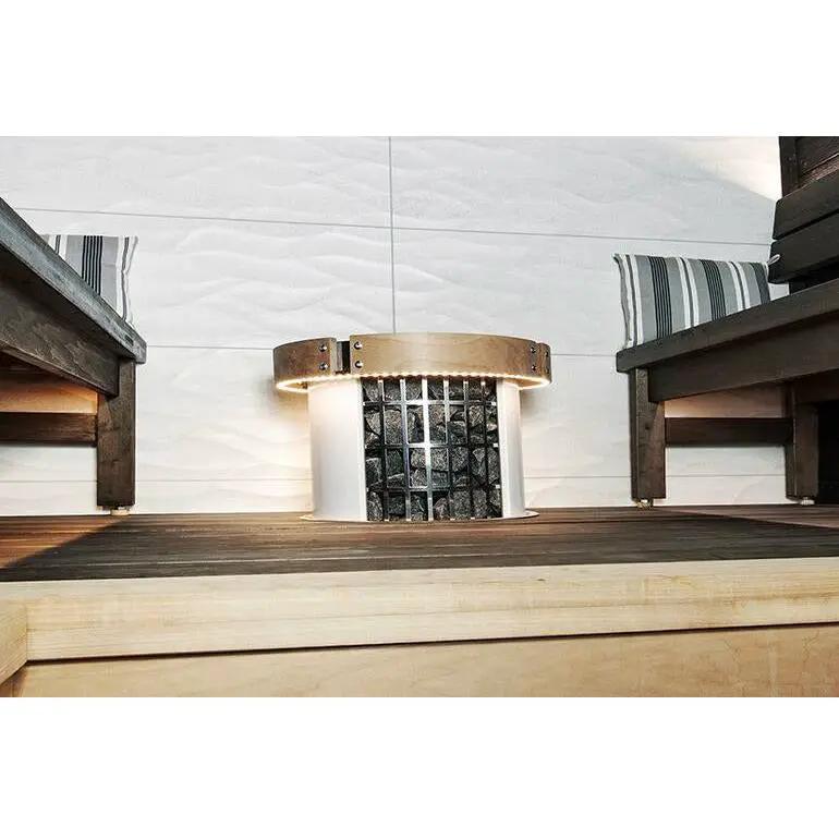 Harvia Cilindro Led Safety Railing For 6 & 8kw Sauna Heaters - Finnish Sauna Builders by Finnish Sauna Builders