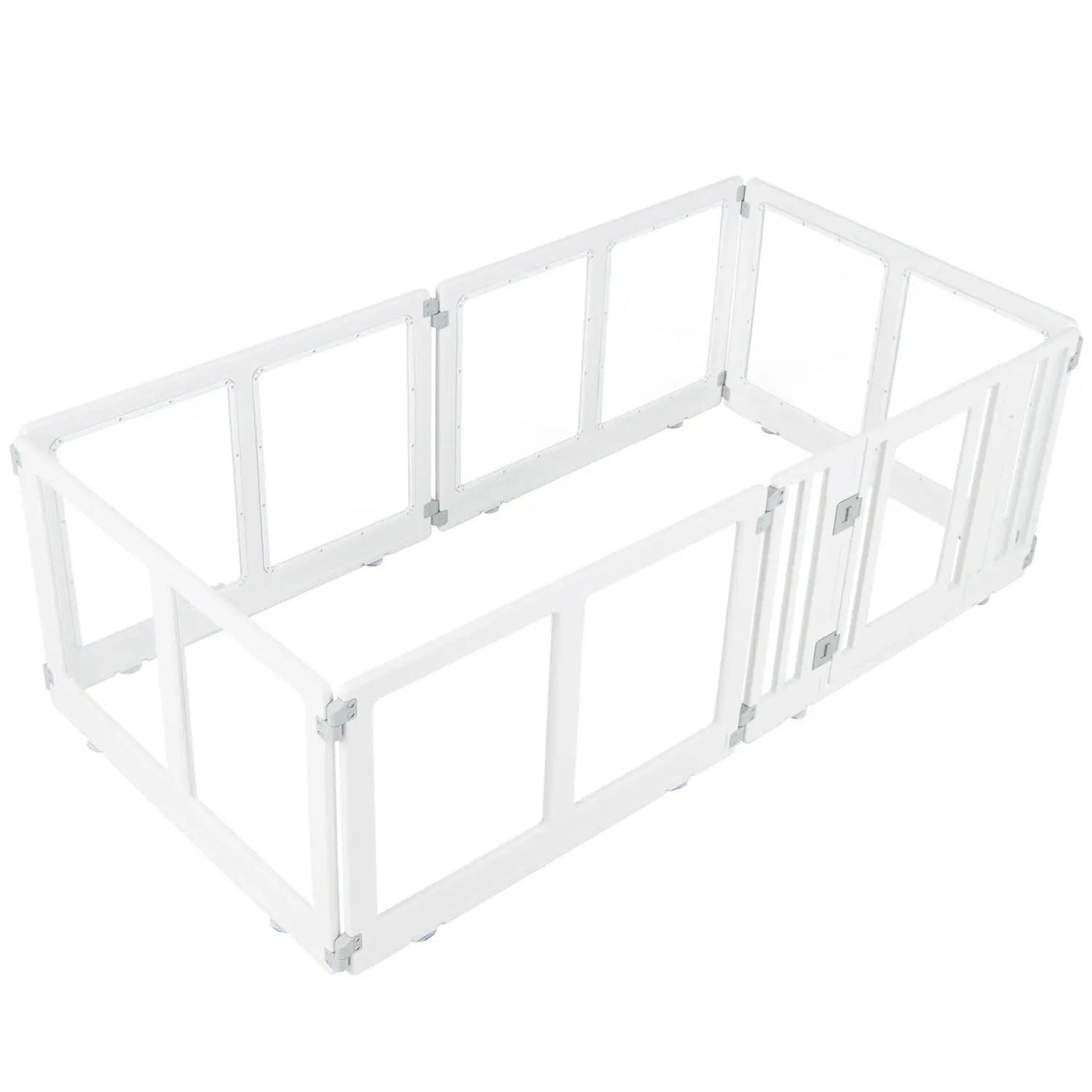 Clear Plastic Dog Playpen with Door - 8 Panel by DirectDeals