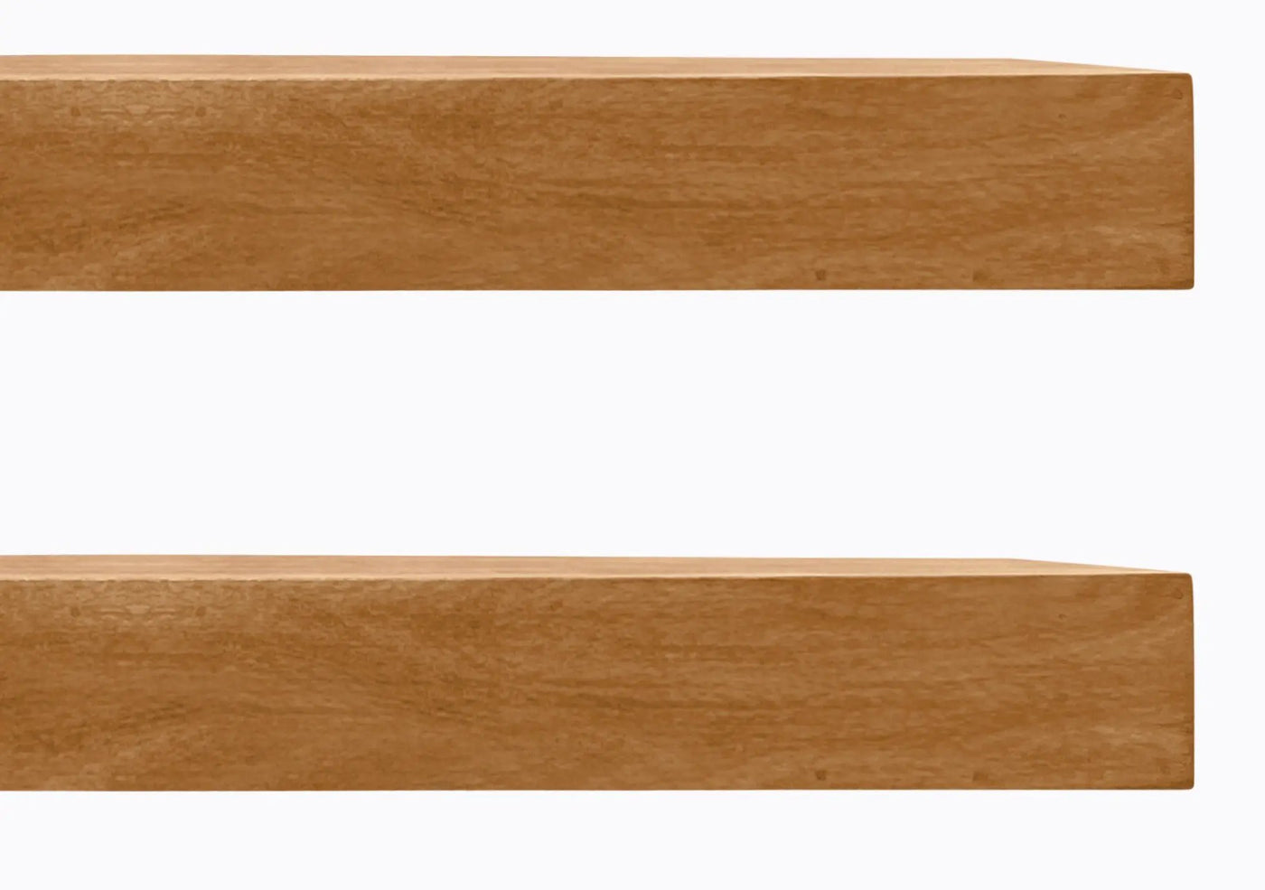 Farmhouse Floating Shelves – Aged Oak (2-Pack) by Dogberrycollections