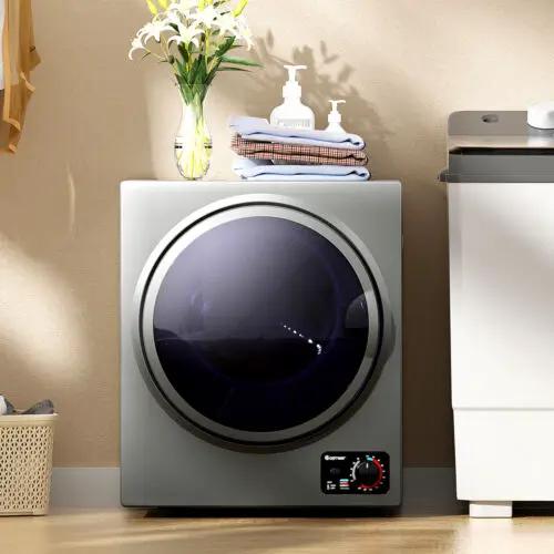 1.5 Cu .ft Clothes Dryer with with Stainless Steel Wall Mount by DirectDeals