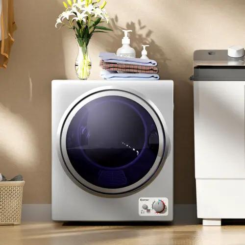 1.5 Cu .ft Clothes Dryer with with Stainless Steel Wall Mount by DirectDeals