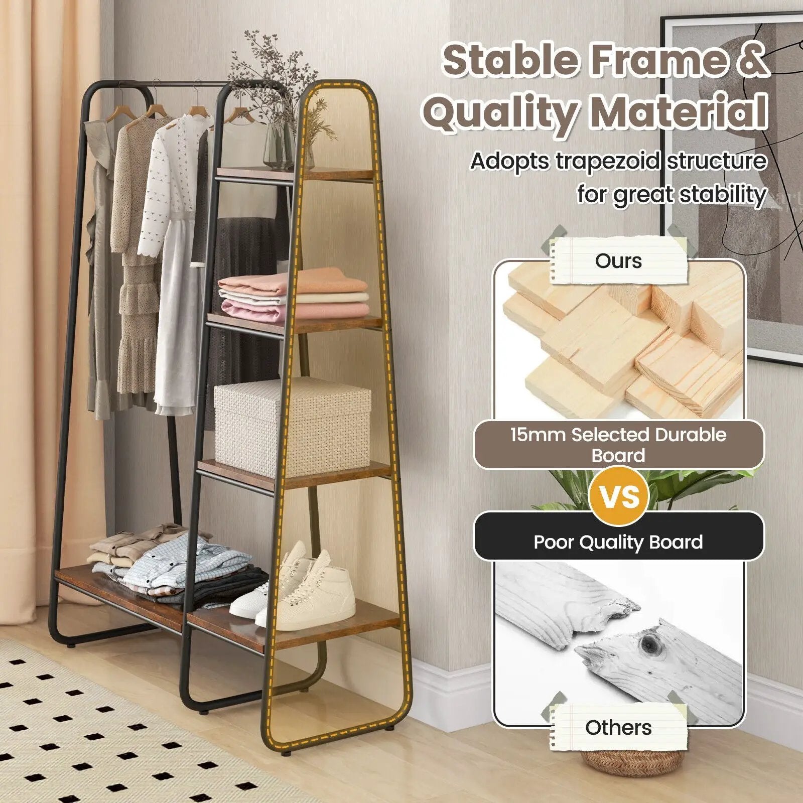 Clothes Rack Free by DirectDeals