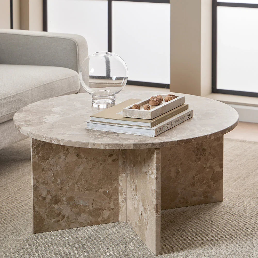 Coffee Table - Modern Marble Round, photo 4 of 41