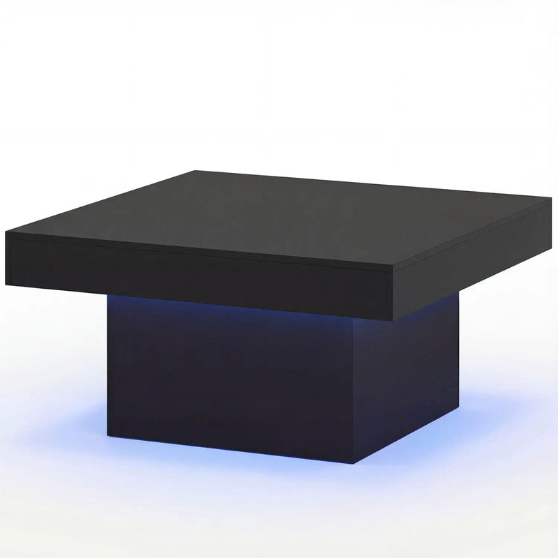 Coffee Table Accent Table with LED Lights and Dynamic Modes by DirectDeals