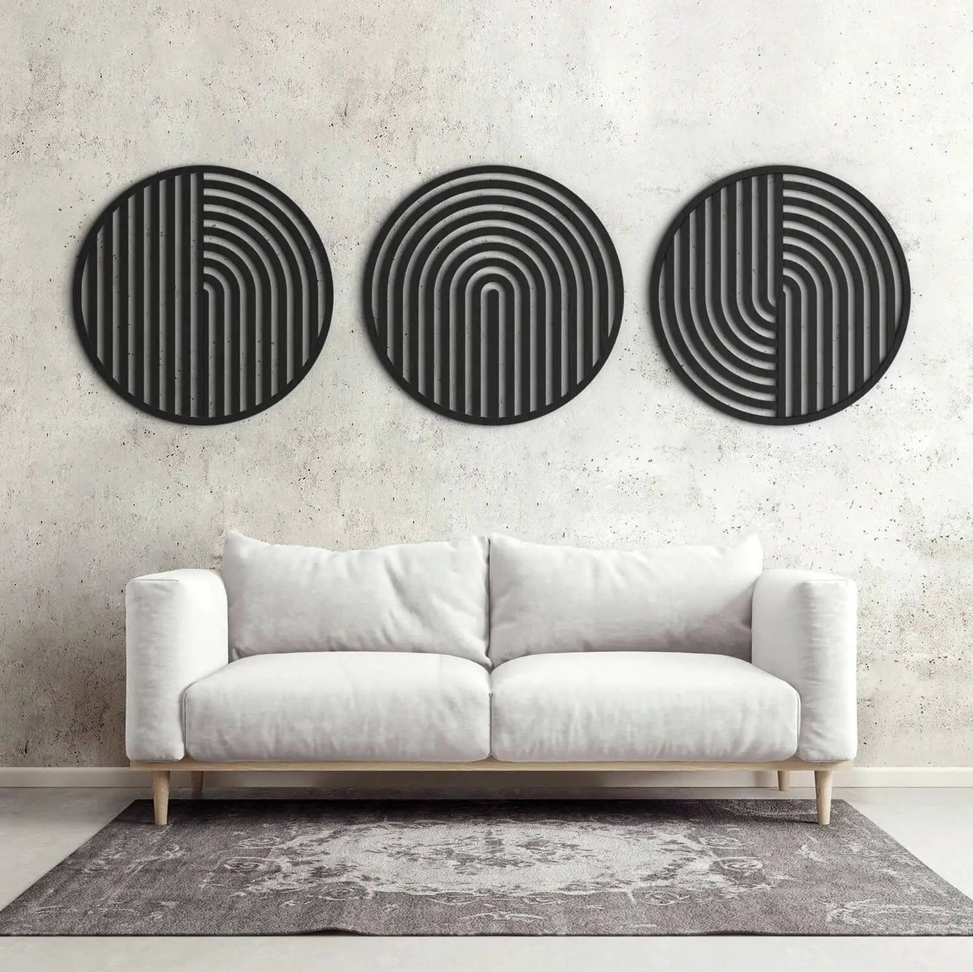Geometric TrioSet 02 - wall decor by VARBROS