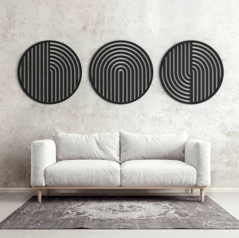 Geometric TrioSet 02 - wall decor by VARBROS