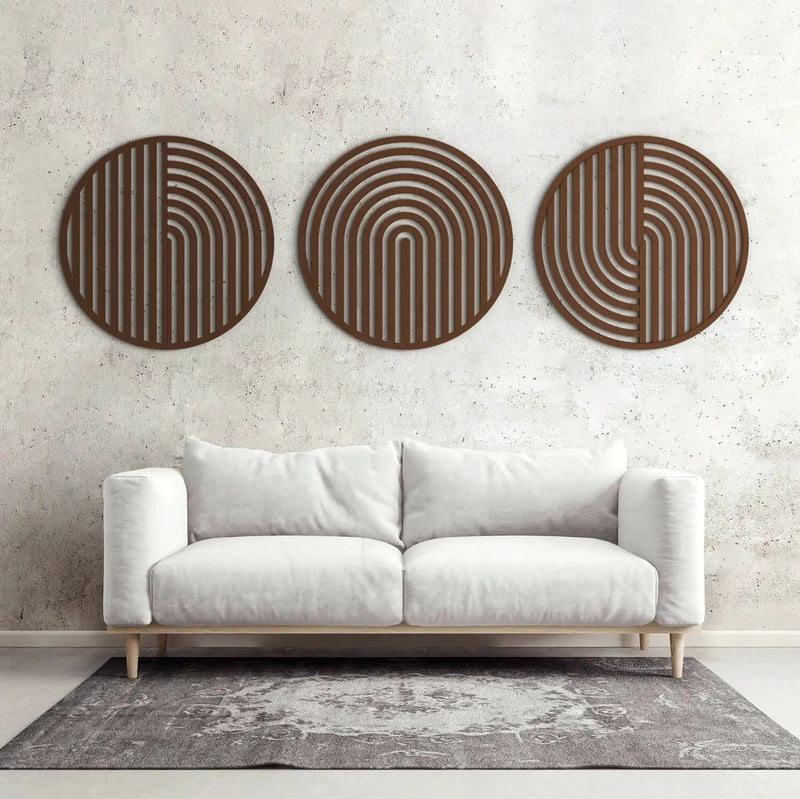 Geometric TrioSet 02 - wall decor by VARBROS