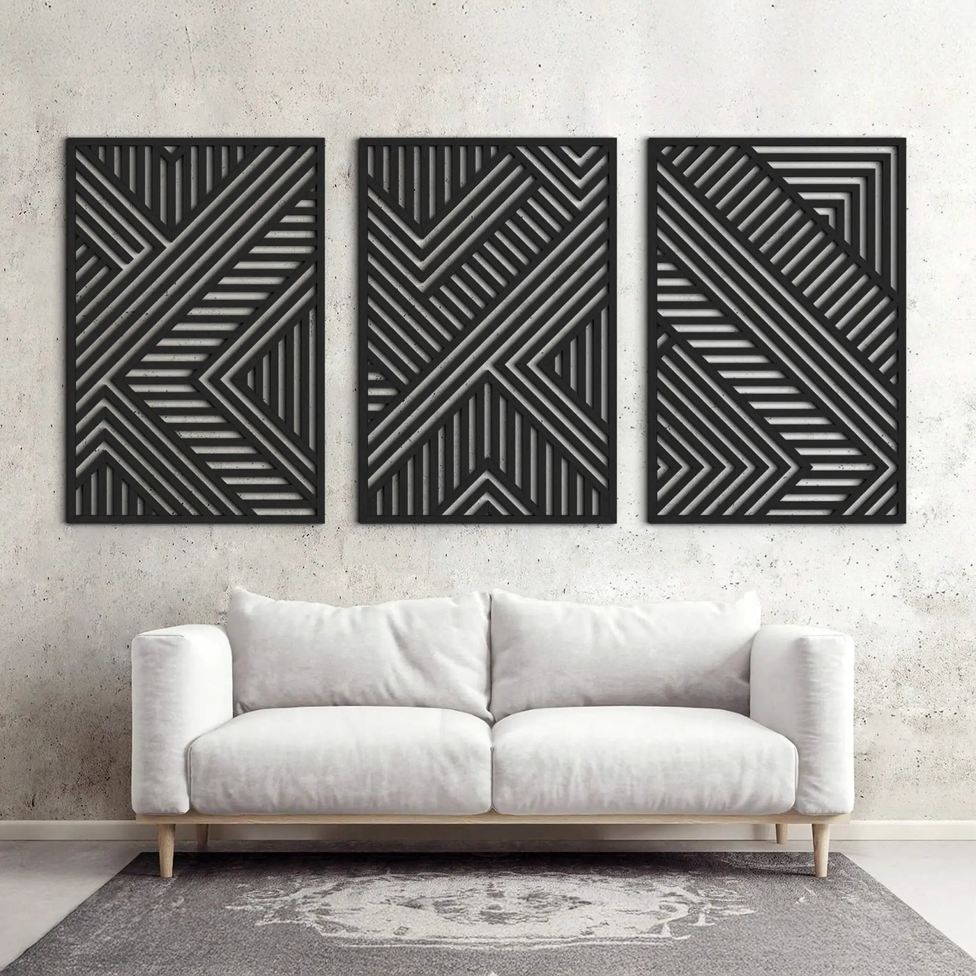 Geometric TrioSet 01 - wall decor by VARBROS
