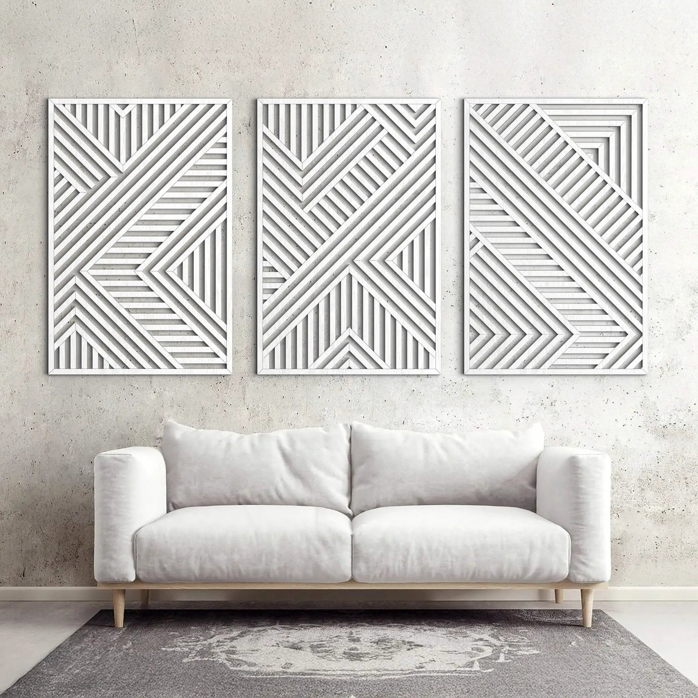 Geometric TrioSet 01 - wall decor by VARBROS