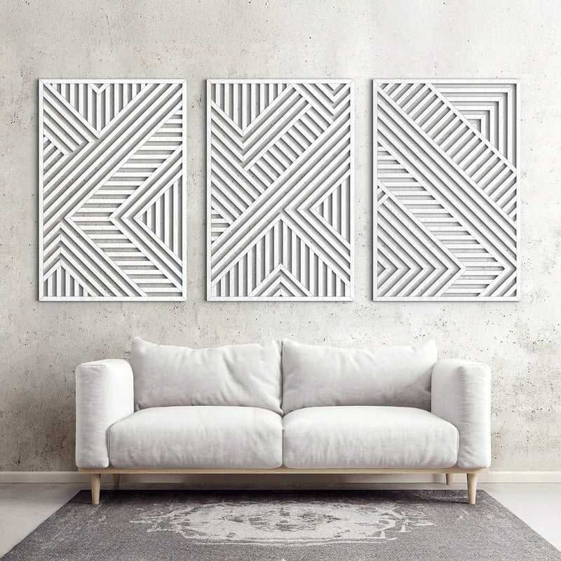 Geometric TrioSet 01 - wall decor by VARBROS