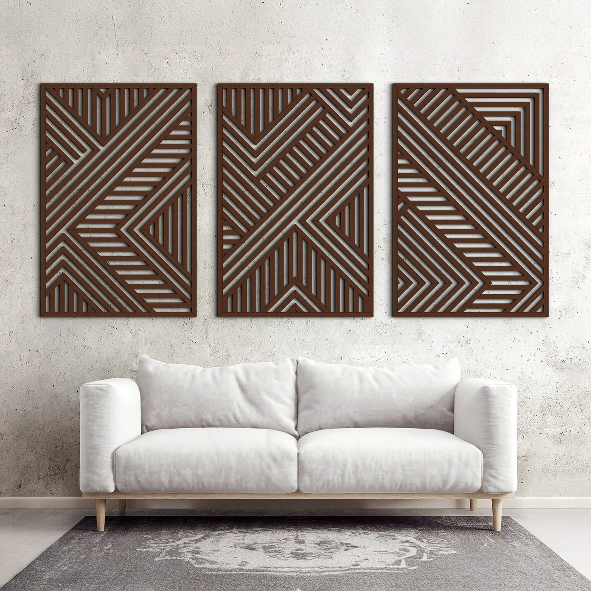 Geometric TrioSet 01 - wall decor by VARBROS