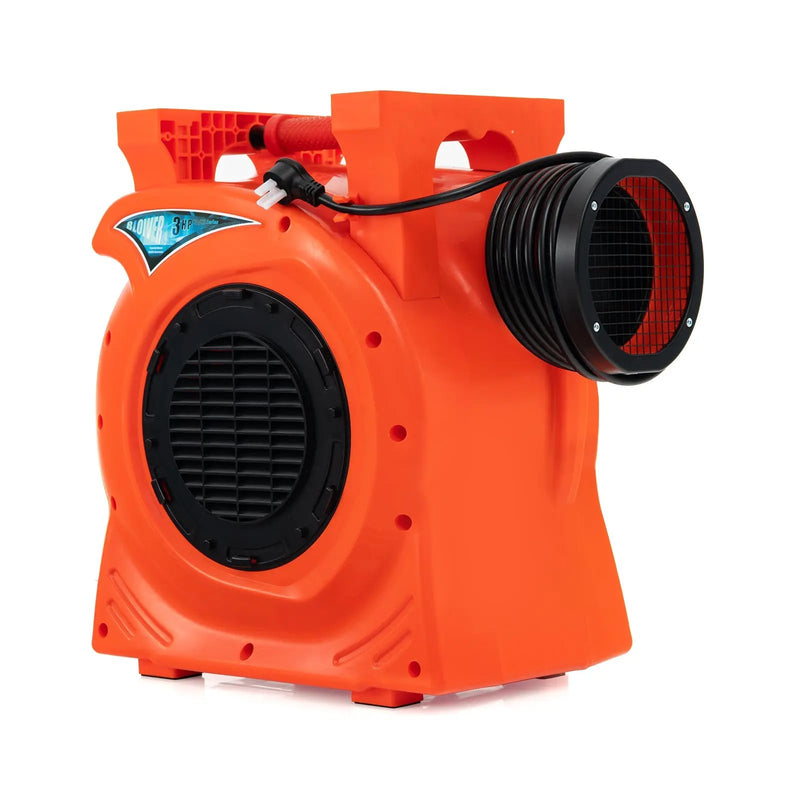 2200W 3 HP Commercial Air Blower for Giant Outdoor Inflatable Bounce House by DirectDeals