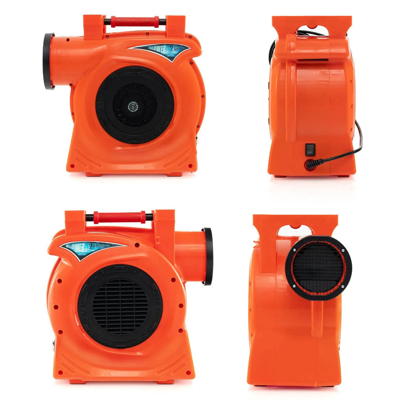 1500W 2 HP Commercial Air Blower for Giant Outdoor Inflatable Bounce House by DirectDeals