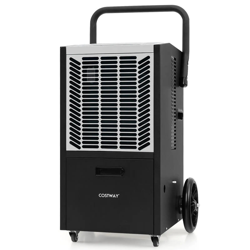 140 Pints Commercial Dehumidifier Crawl Space Dehumidifier with Pump and Drain Hose by DirectDeals