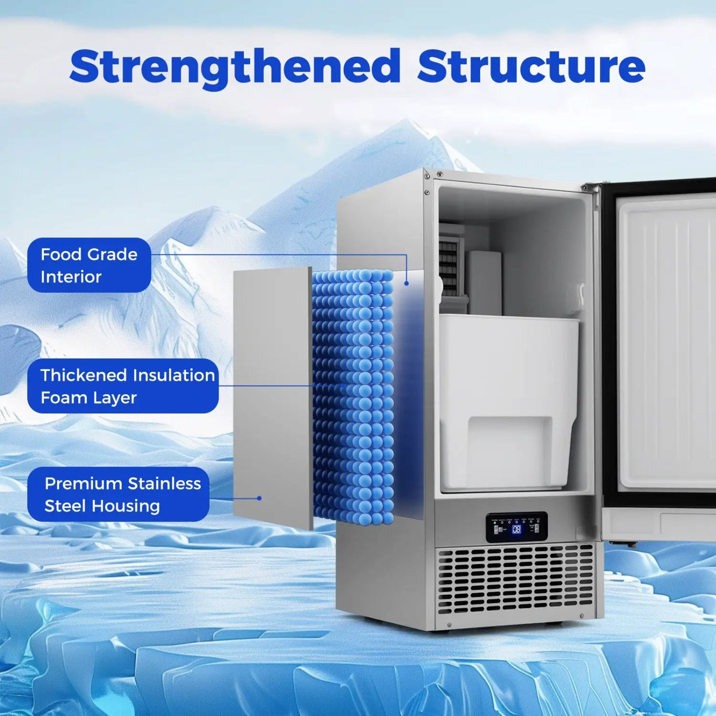 Commercial Ice Maker by DirectDeals