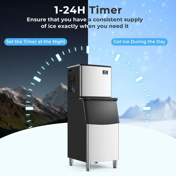 418 LBS Ice Maker with 200 LBS Bin by DirectDeals
