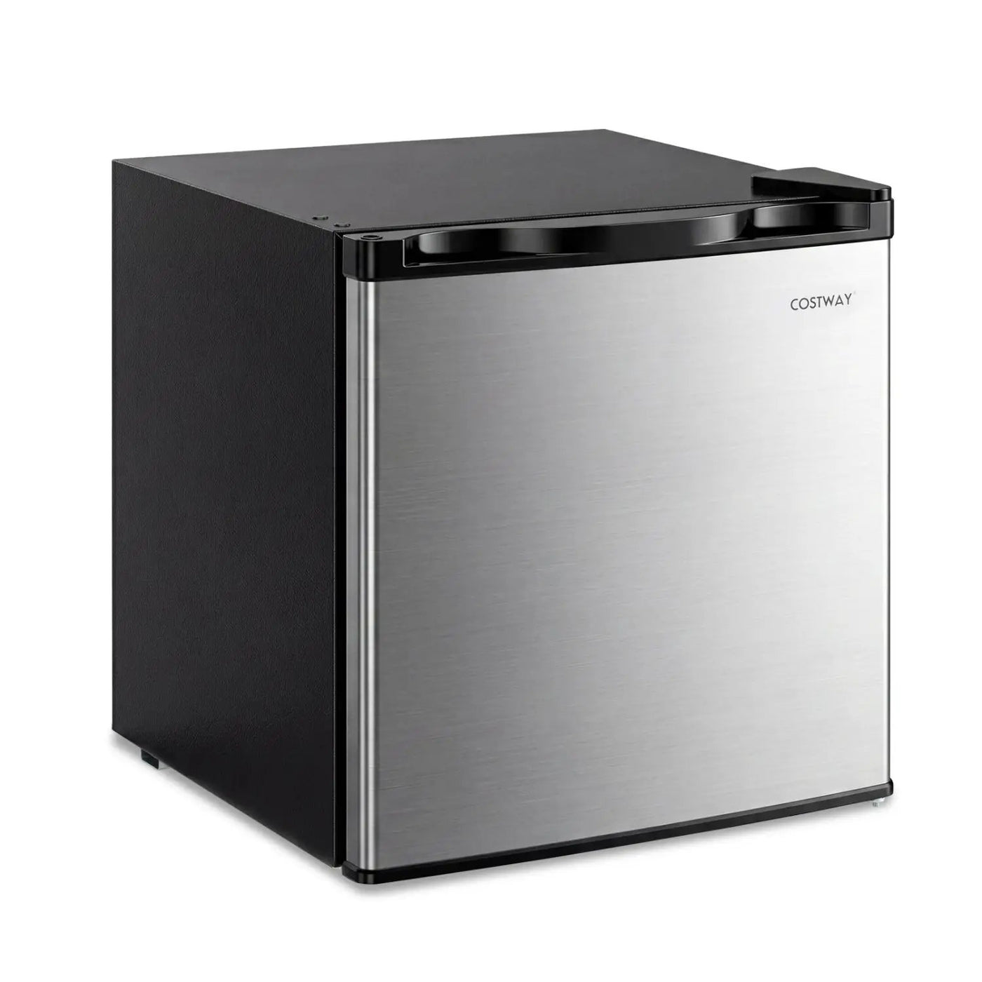 Compact Mini Fridge with 7-Level Thermostat - 1.7 Cu Ft by DirectDeals