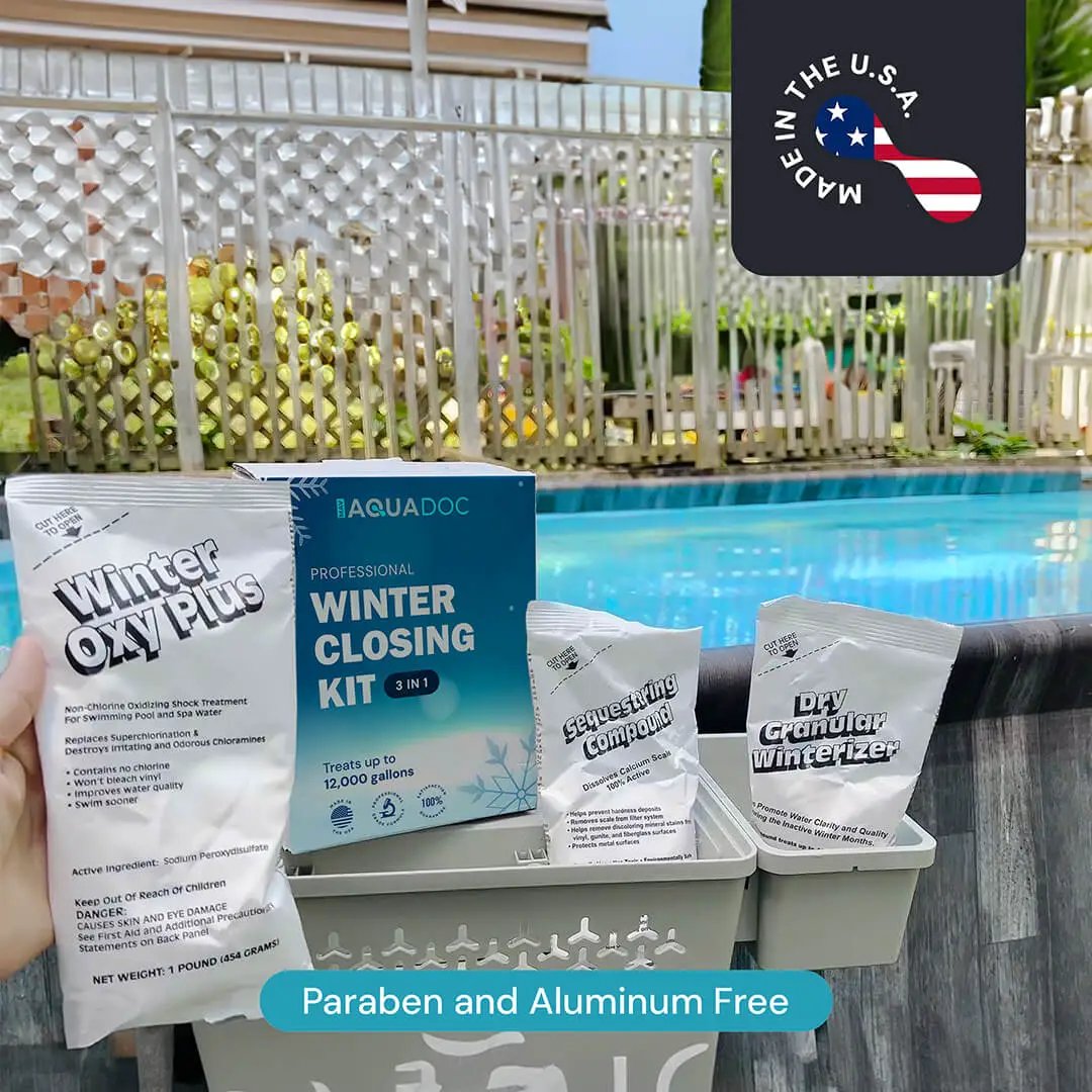 Pool Winterizing Kit - 3-Part Pool Closing Kit by AquaDoc