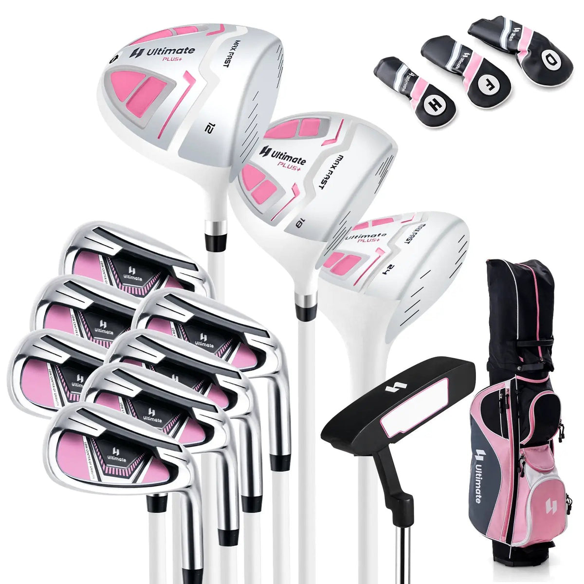 Women's Complete Golf Club Set Right Hand with Rain Hood by DirectDeals