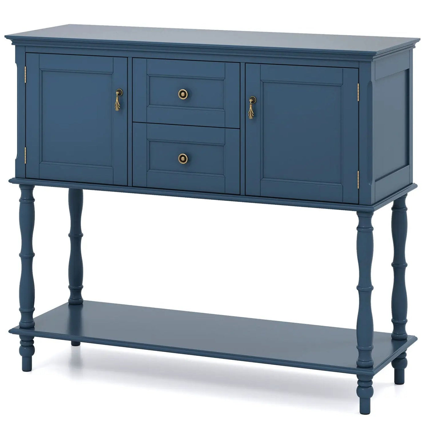 Console Table with 2 Drawers and Storage Cabinets by DirectDeals