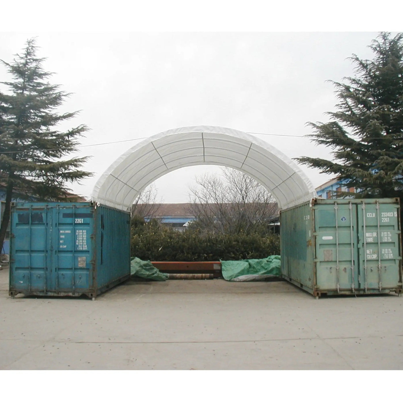 20'x20' Shipping Container Canopy Shelter by Chery Industrial