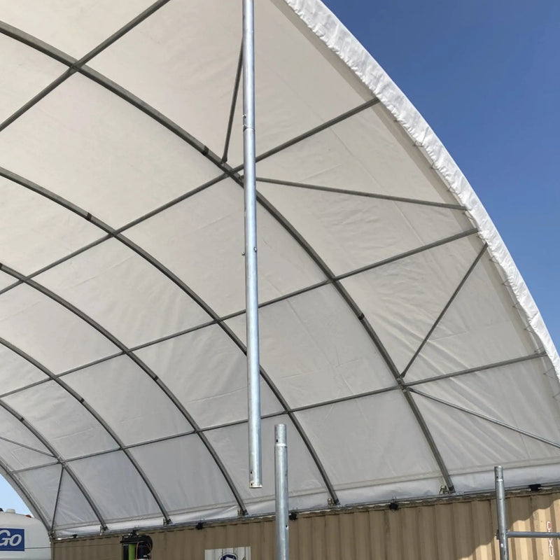 40'x40'x13' Shipping Container Canopy Shelter by Chery Industrial