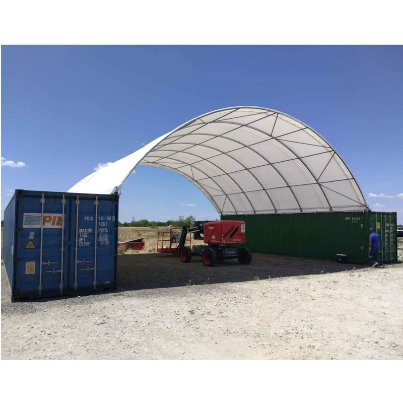40'x40'x13' Shipping Container Canopy Shelter by Chery Industrial