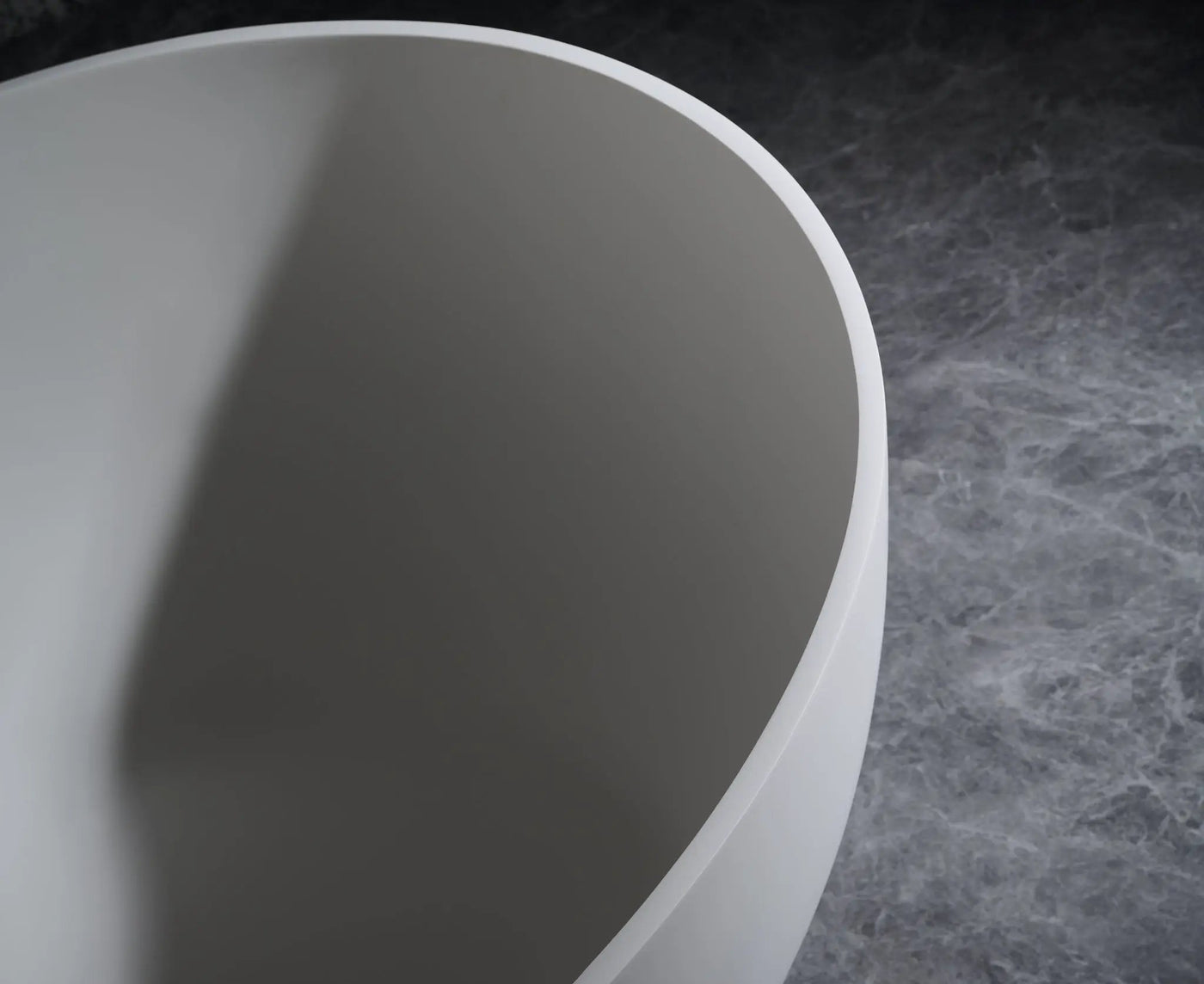 Contoure Freestanding Solid Surface Bathtub by Ancerre Designs