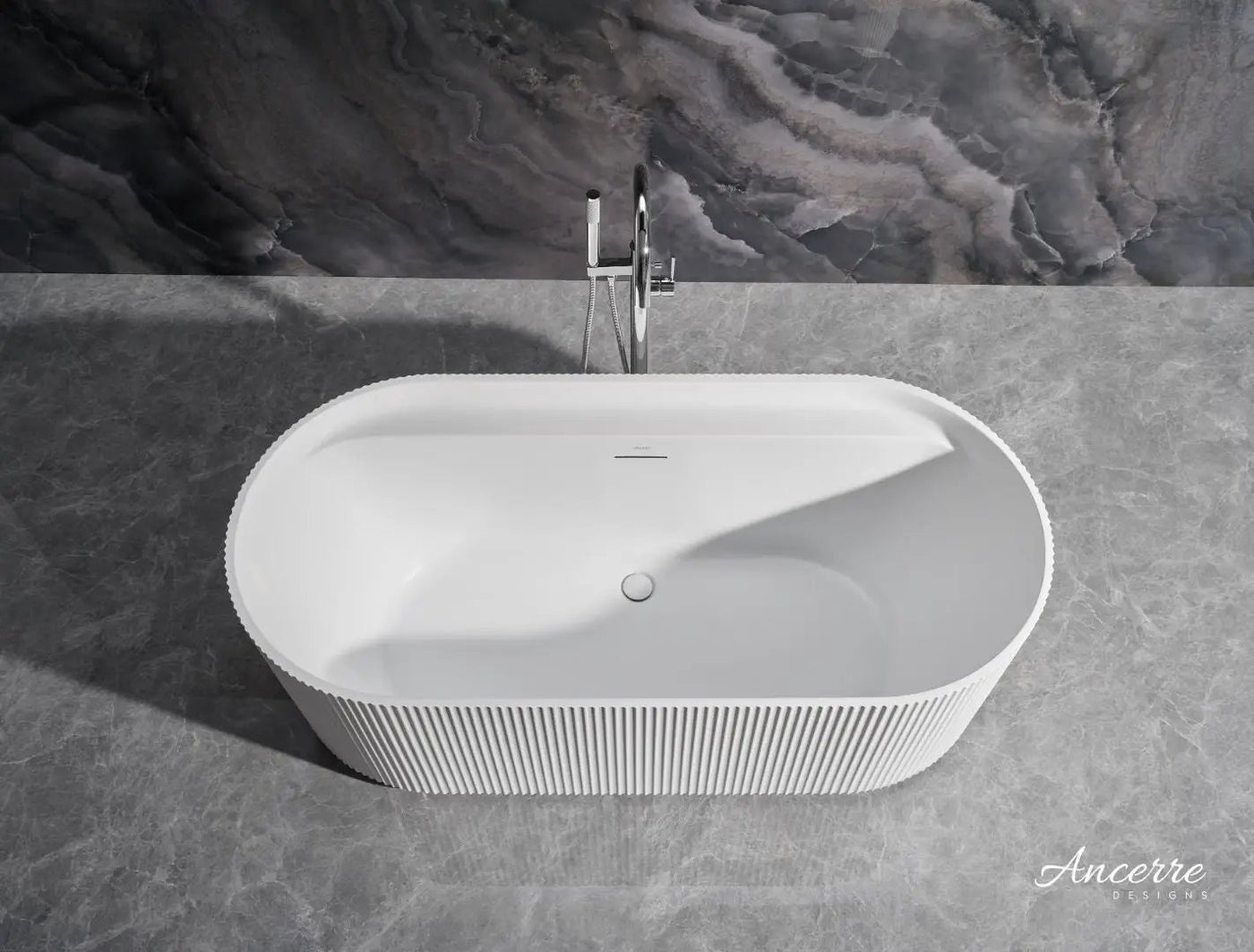 Momo Freestanding Acrylic Bathtub by Ancerre Designs