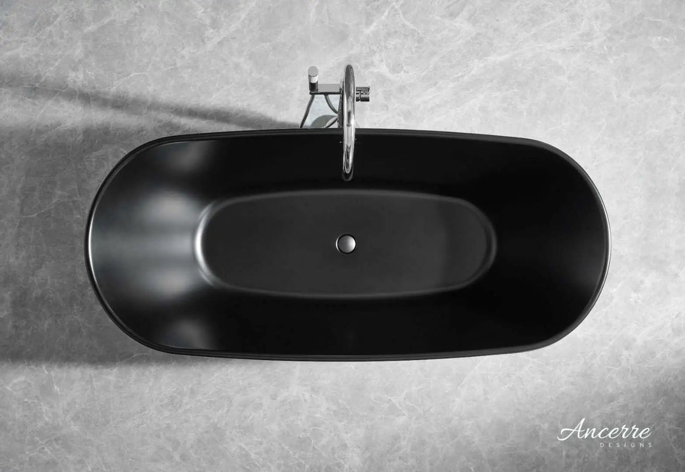 Heritage Freestanding Solid Surface Bathtub by Ancerre Designs