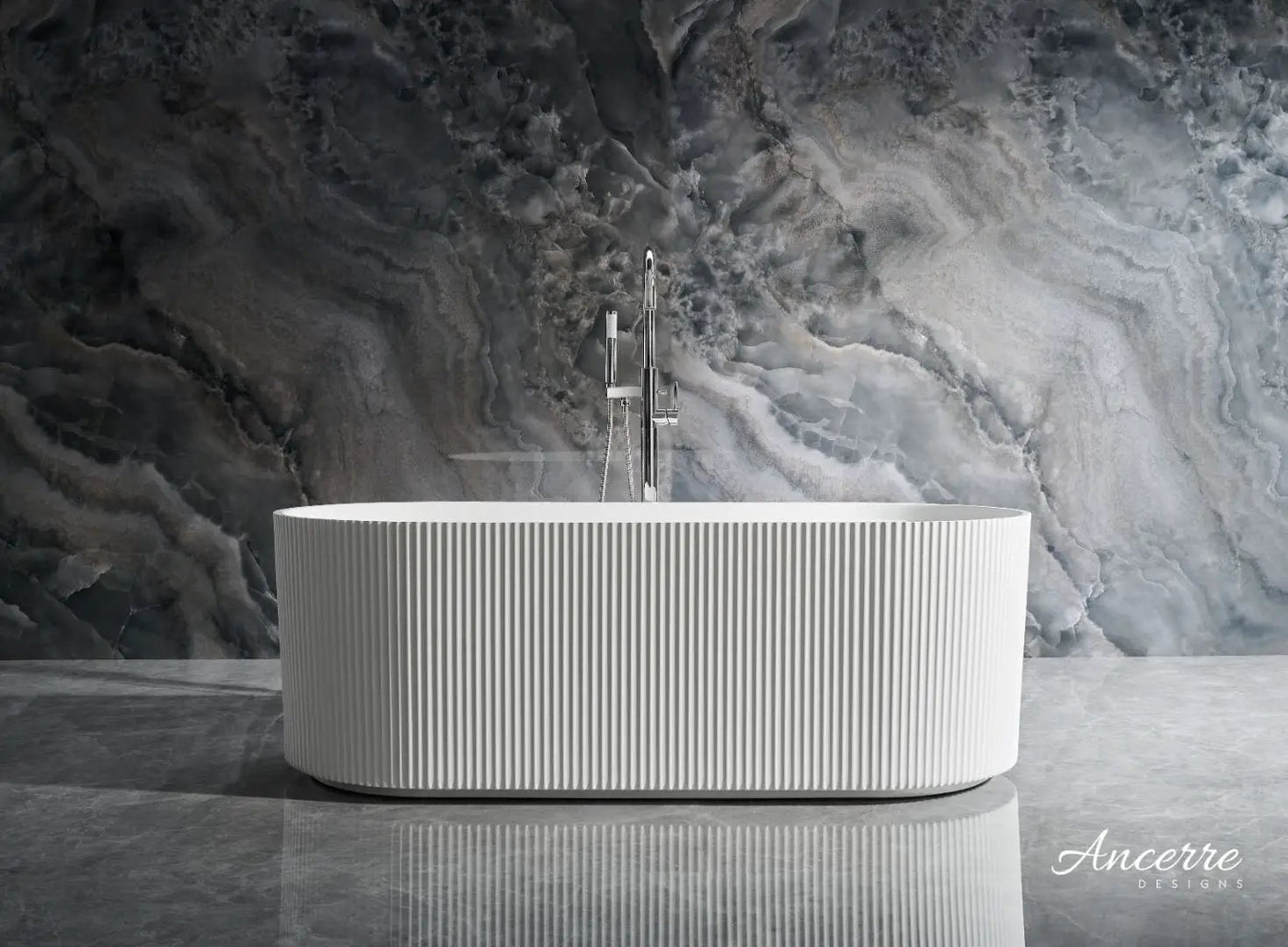 Momo Freestanding Acrylic Bathtub by Ancerre Designs