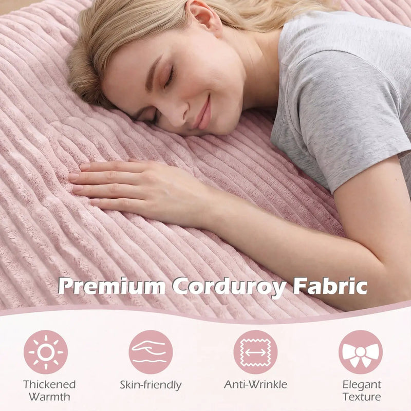 Convertible Bean Bag Floor Sofa with Washable Corduroy Cover by DirectDeals